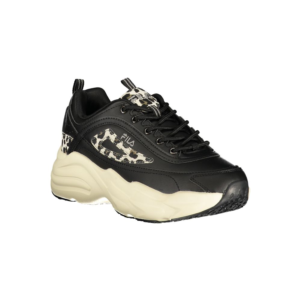 Fila Black Polyurethane Women Sneaker