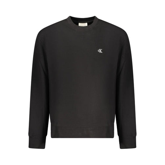 Calvin Klein Black Cotton Sweatshirt