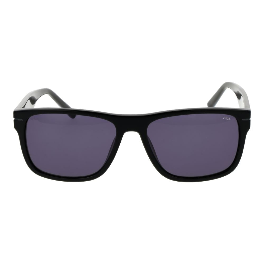 Fila Black Cellulose Acetate Sunglasses