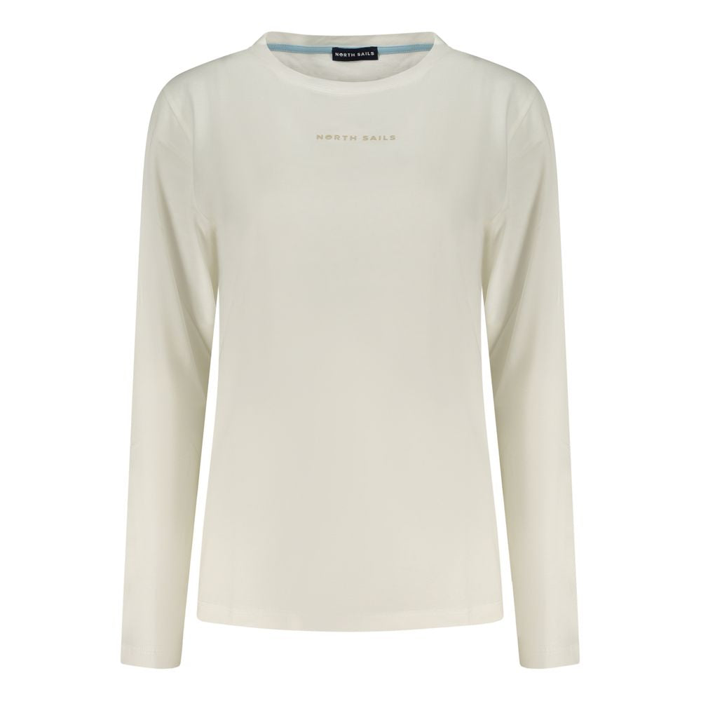 North Sails Bianco Cotton Women T-Shirt