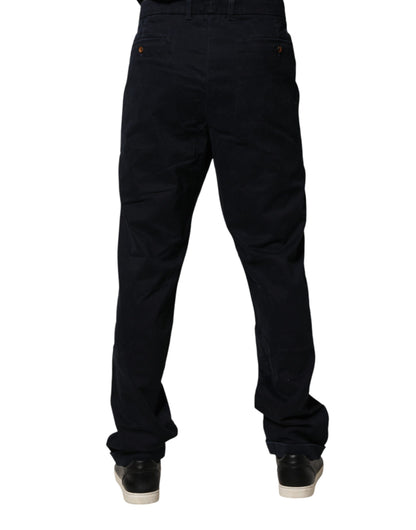 Harmont & Blaine Black Mid Waist Skinny Denim Trouser Jeans