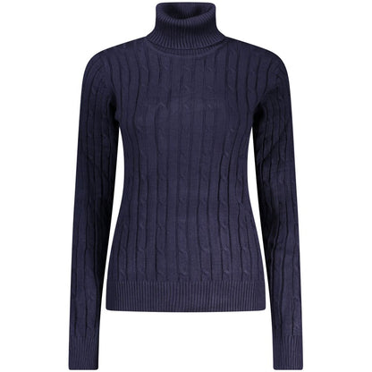 Norway 1963 Blu Viscosa Donna Maglia
