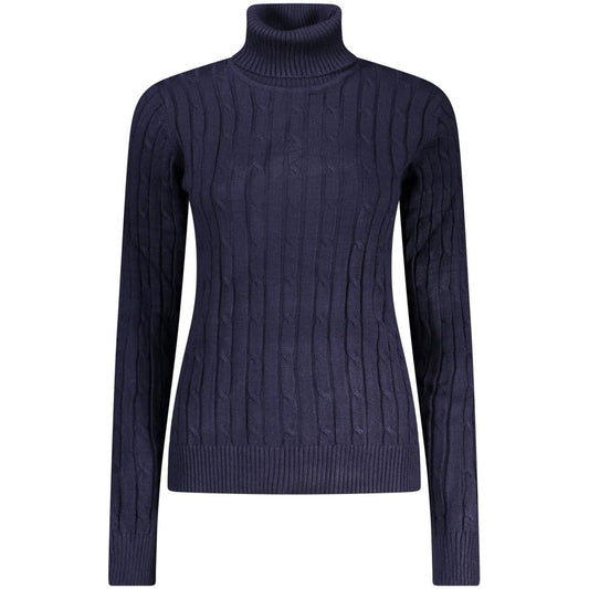 Norway 1963 Blu Viscosa Donna Maglia