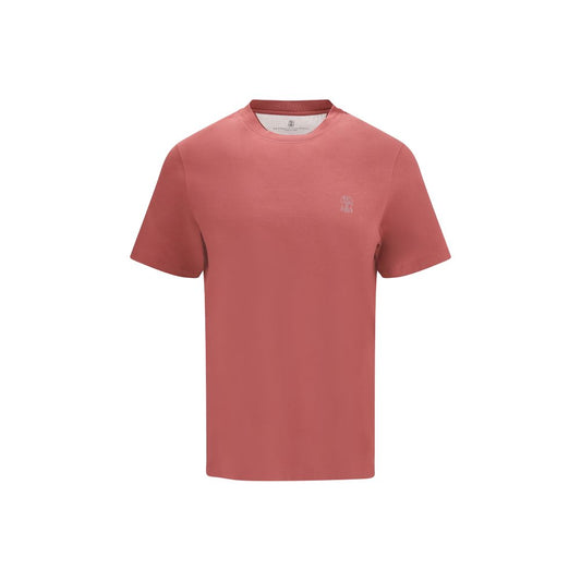 Brunello Cucinelli Multicolor Cotton T-Shirt
