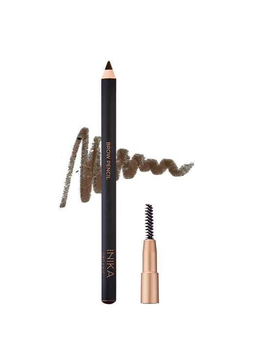INIKA Organic Brow Pencil COLOUR DARK BRUNETTE