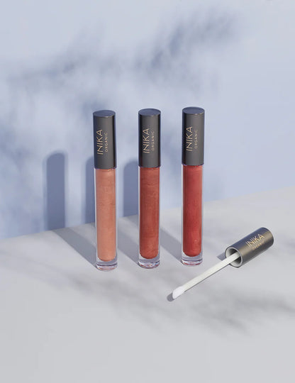 INIKA Organic Lip Glaze  COLOUR Cinnamon