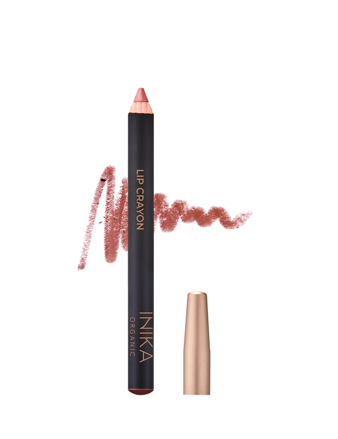 INIKA Organic Lipstick Crayon COLOUR  Rose Nude