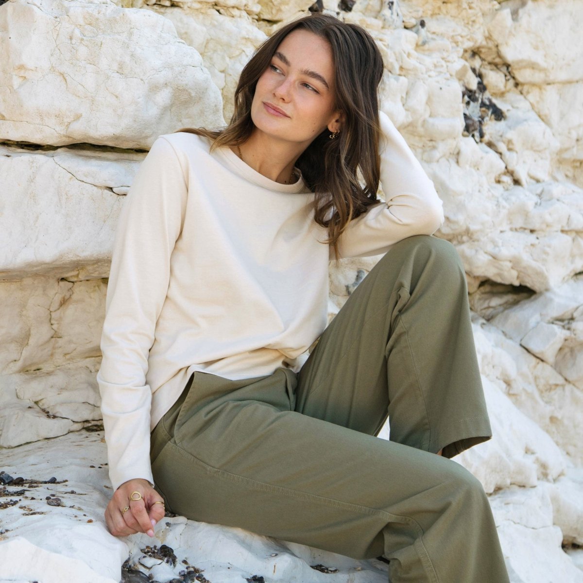 Women's Tideway Twill Trousers Black