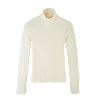 Women's Ribbed Turtleneck Top