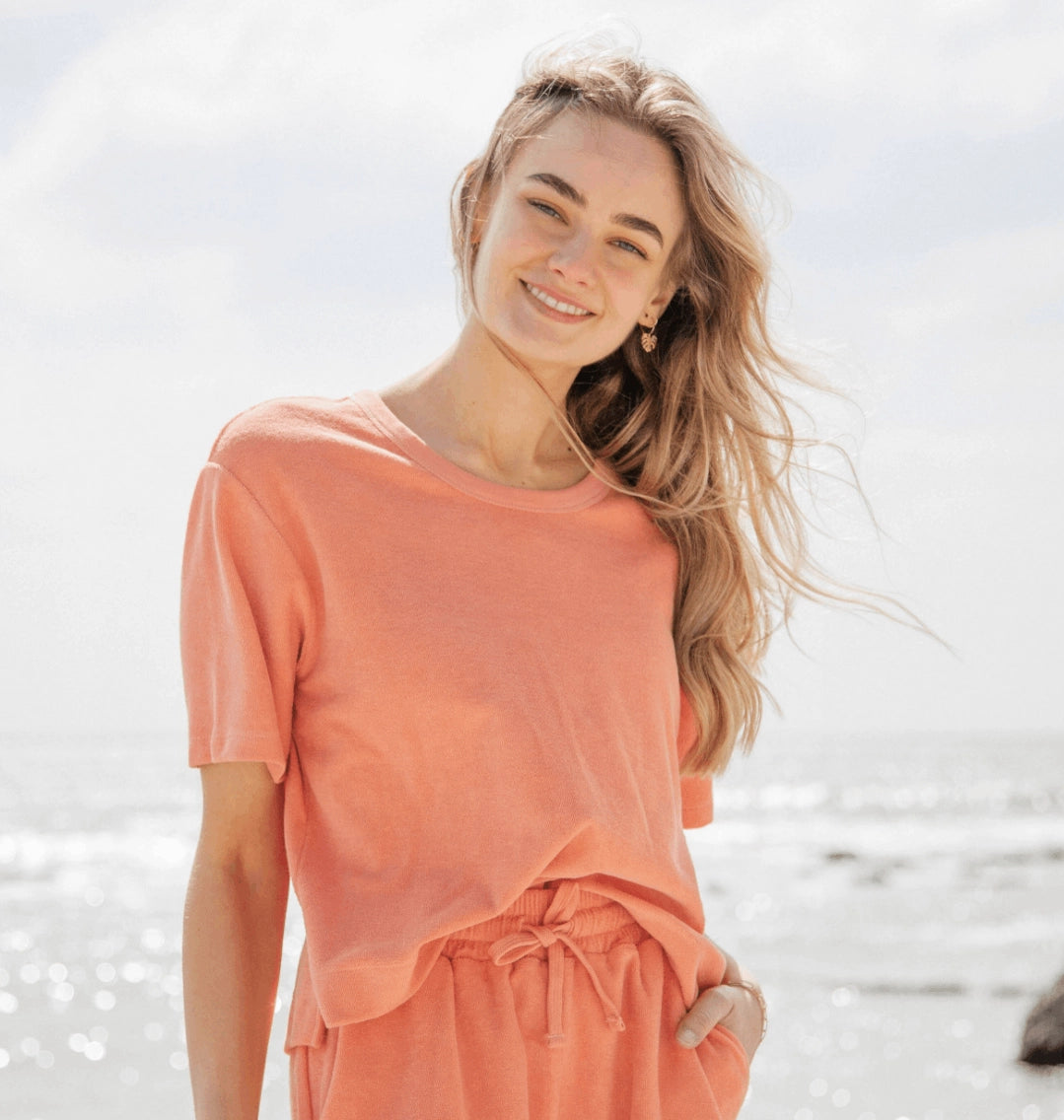 Women's Cove Towelling T-Shirt